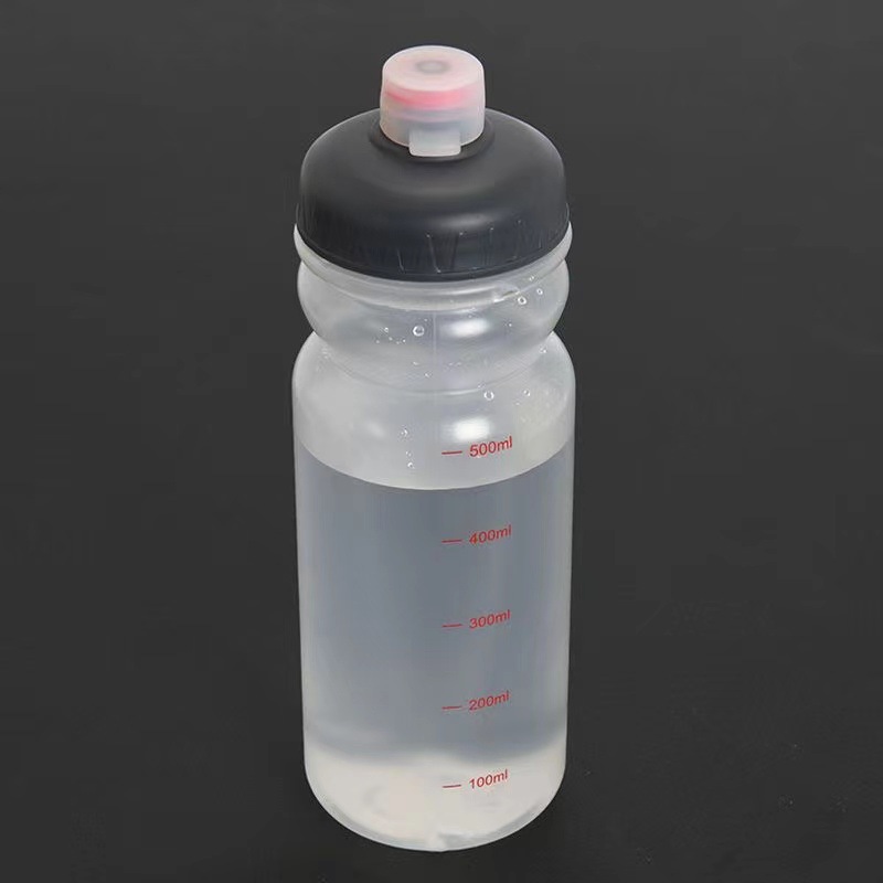 Outdoor Large Capacity Cup Portable Frosted Plastic Water Bottle 500ml Running Cycling Sports Equipment_voghion.com