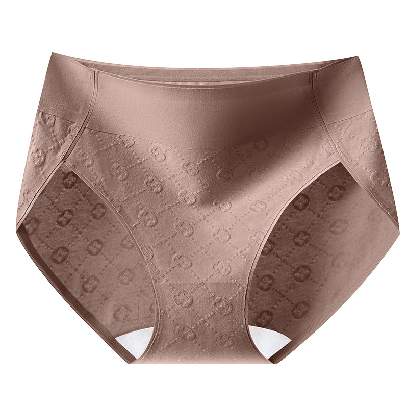 Algodón puro antibacteriano entrepierna sin costuras Four Seasons General delgado transpirable menos señoras 2024 nueva ropa interior triangular de algodón