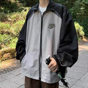 2024 New Lightweight Loose Design Anti-UV Breathable Thin Sports Jacket Fashionable Sun Protection Jacket for Men in Summer