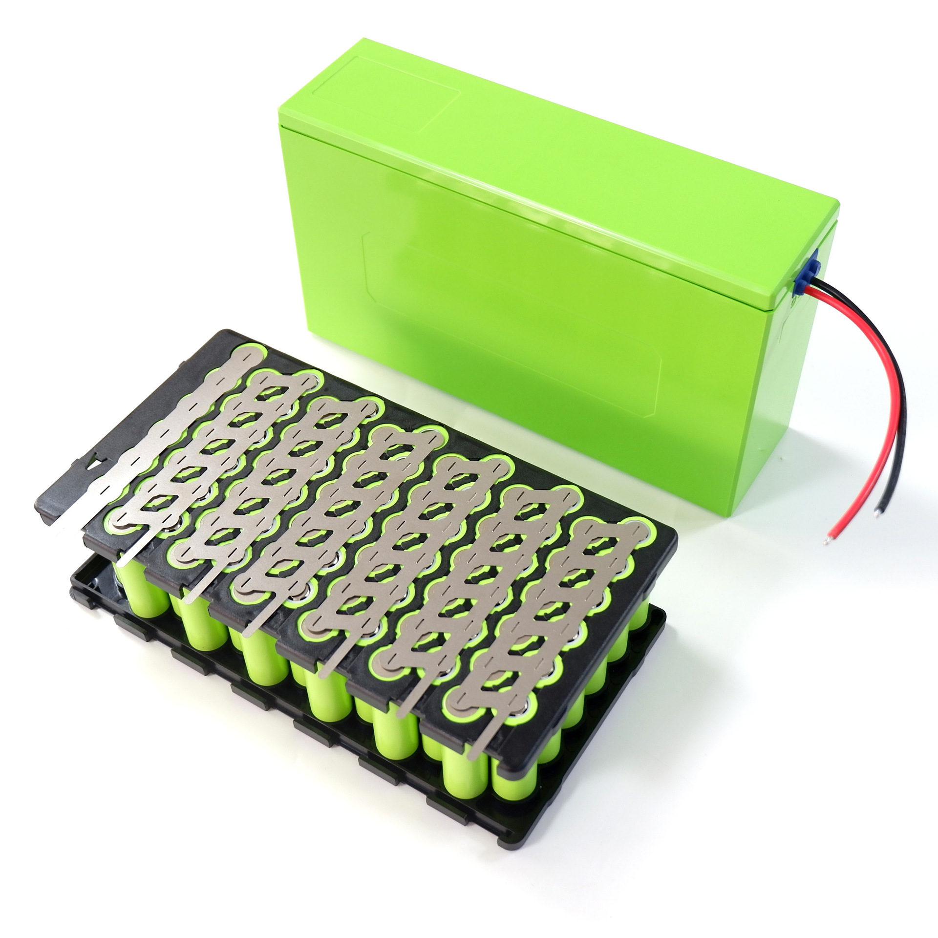 녹색 쉘 + 브래킷 + 니켈 시트