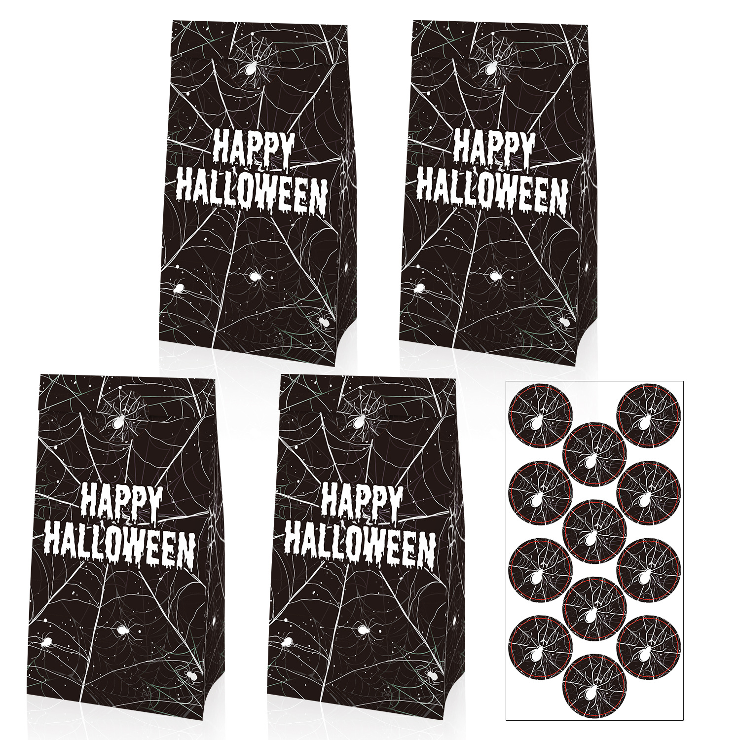 跨境新款万圣节集合礼物袋包装礼品袋万圣节糖果袋伴手礼袋