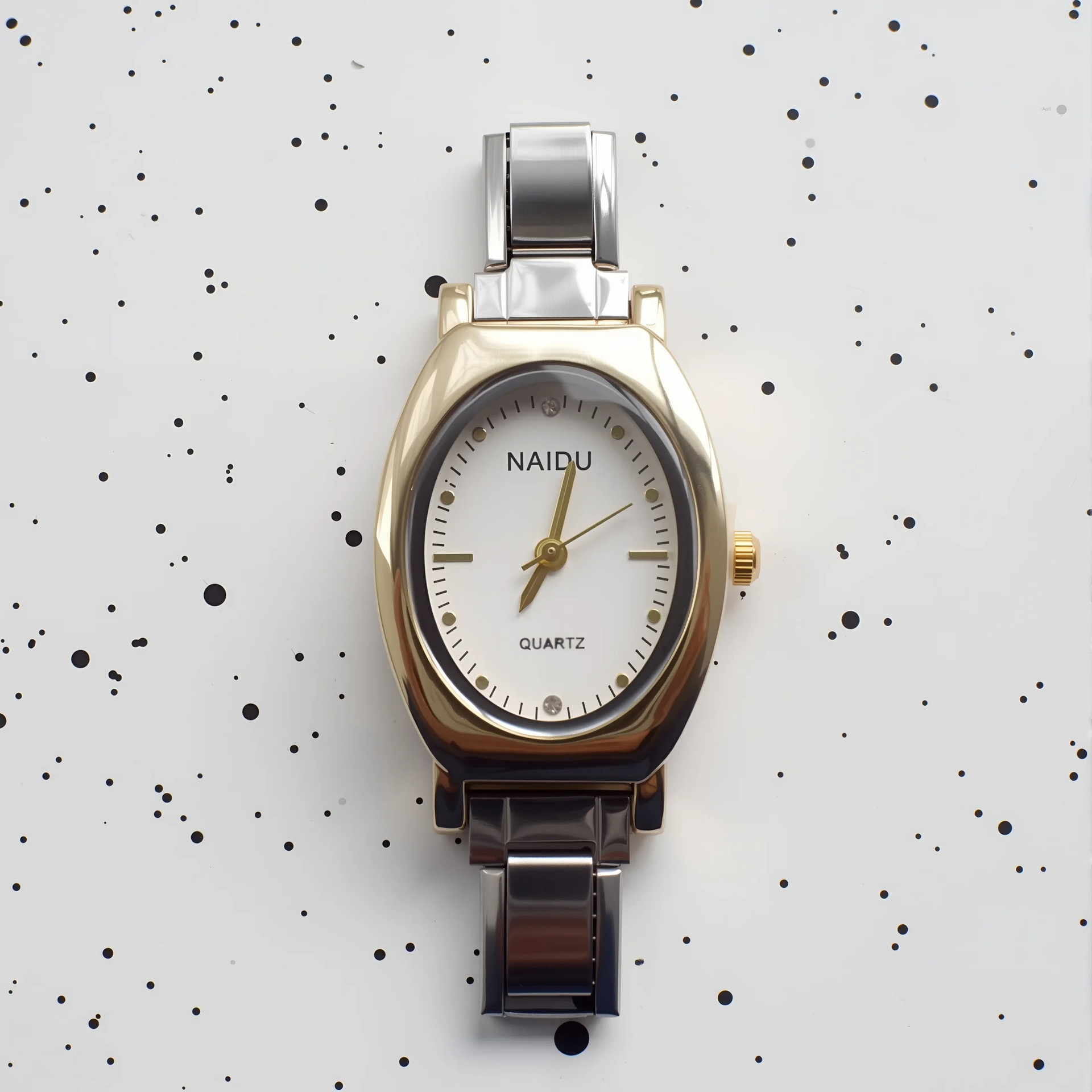 Solid Color Pattern Casual Classic Style Solid Color Buckle Quartz Watch
