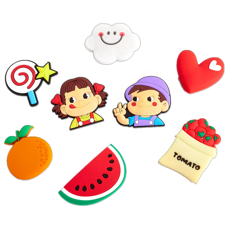 cartoon children's fridge magnet PVC from soft rubber