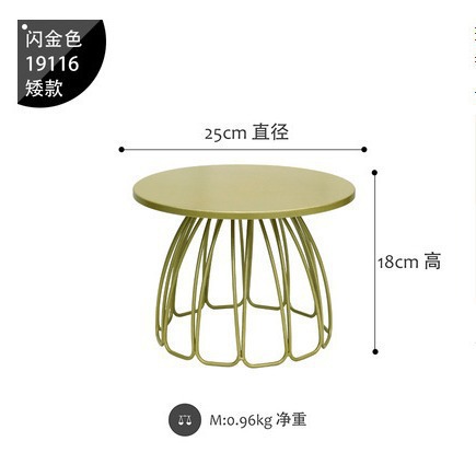 Luz de lujo oro forjado estante de pastel transfronterizo estante de exhibición de pastel bandeja temática de boda mesa de postres bandeja de pastel