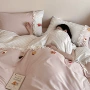 秋冬加厚少女100s床笠