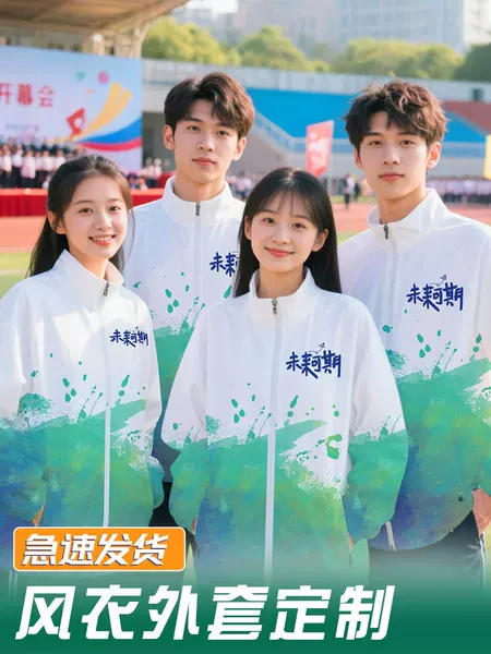 Customized Class Uniform Sweatshirts with Logo Printing, Student Windbreakers, Zip-Up Clothing, Sports Event Cardigans, Workwear for Autumn and Winter