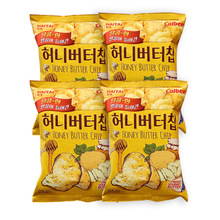 韓國進口海太蜂蜜黃油薯片60g土豆片網紅休閑零食品膨化薯片批發