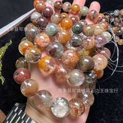 天然四季の幽霊のボールのブレスレットの色は鮮やかです。