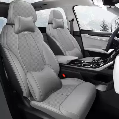 Modelə uyğun (Original) oturacaq örtükləri — of the Fourth Generation Boyue L Seat - truffle-gray-deluxe-edition-remarks-model-year-rear-half-package