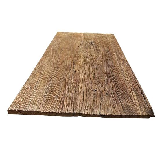 Old elm wood large panel weathered door panel retro hotel bar table bay window desk panel multi-specification door panel