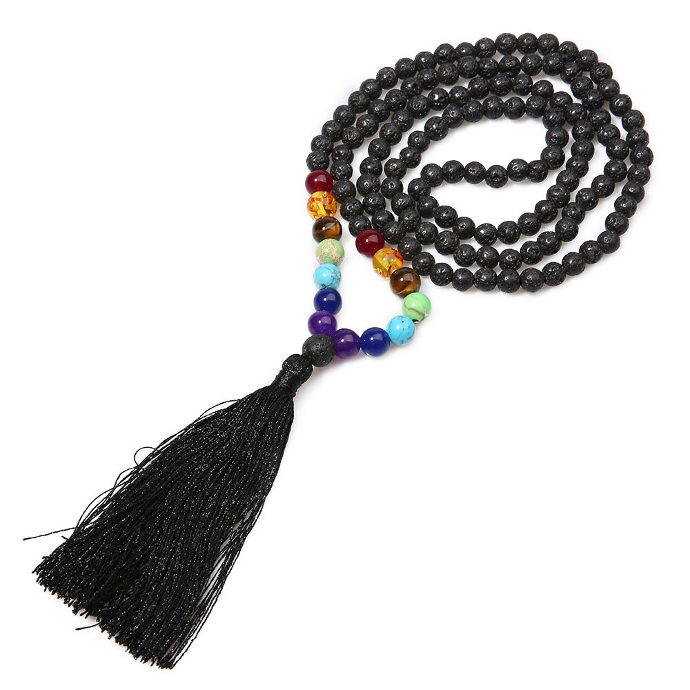 necklace from pearl for yoga
