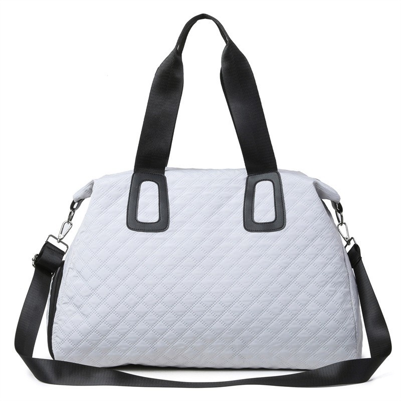 Comercio exterior al por mayor 2024 nueva bolsa de viaje de tela Oxford de corta distancia almacenamiento de gran capacidad bolsa de fitness Portátil Bolsa de equipaje de moda