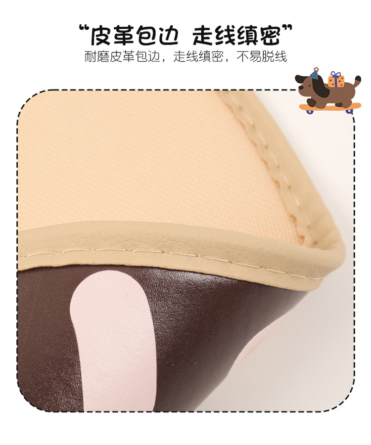 Cartoon cute variety of car seat back anti-kick pad dirt-resistant and easy to clean universal rear seat back anti-dirt protection
