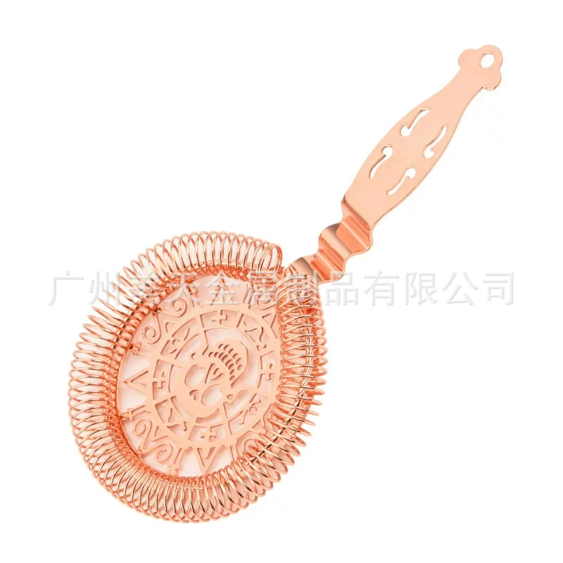 304 stainless steel bartending ice filter skull ice filter cocktail ice separator filter ice separator