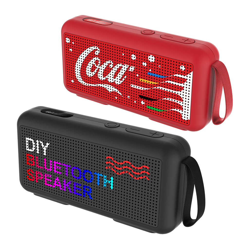 Spot bluetooth speaker portable lanyard...