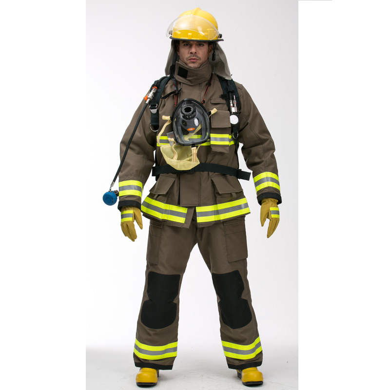CE可出口Nomex® CE EN 469消防员西装消防服消防员工作服
