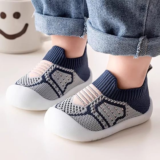 Baby Shoes Summer Soft-soled Non-slip Baby Indoor Toddler Shoes Young Children's Thin Anti-dropping Mesh Socks Shoes
