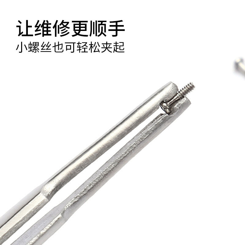 メガネ加工用小型ピンセット、メガネネジ用小型ピンセット、メガネ加工用小型アクセサリー、ステンレス製小型クリップ|undefined