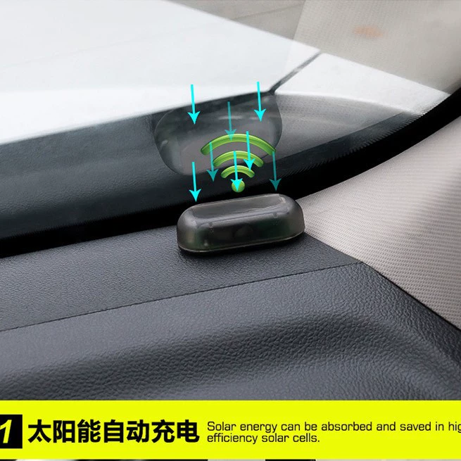 Автомобиль Солнечная имитация Противоугонный свет автомобиль Солнечная имитация противоугонное устройство сигнальная лампа декоративный свет автомобиля