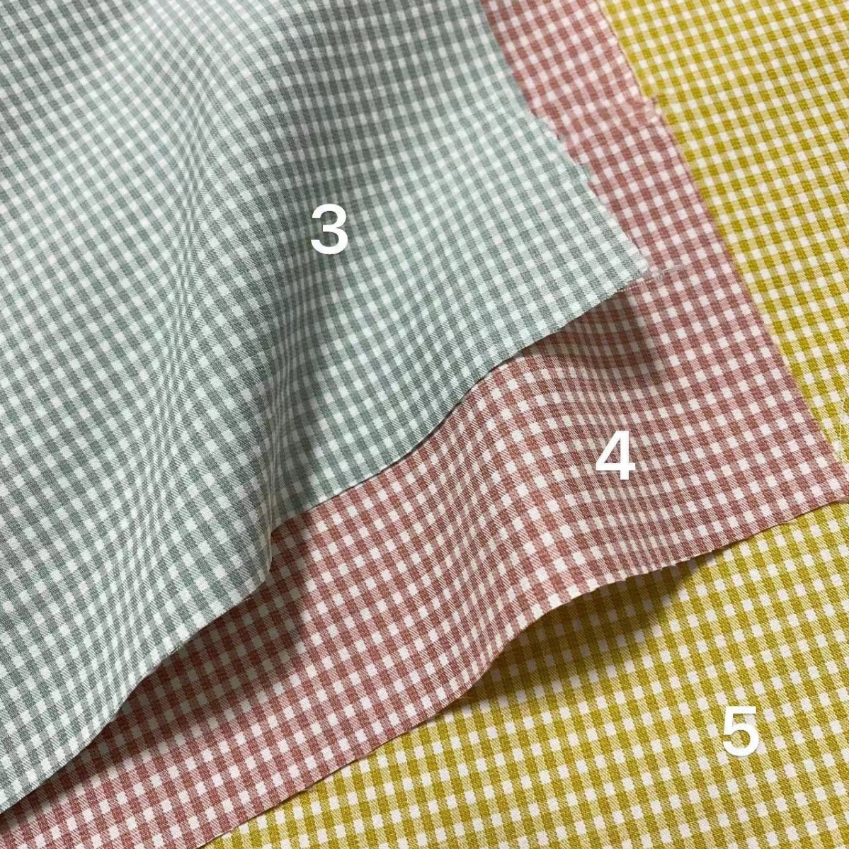 涤棉小米格子女装男装衬衫格童装面料桌布抱枕服装格子半身裙布