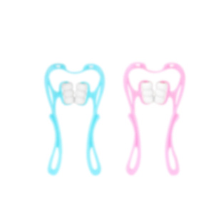 Neck massage artifact six-wheel neck kneading massager manual multifunctional home cervical vertebra massager wholesale