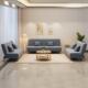 ll Sofa Small Apartment Living Room Simple Modern Cream Style 2024 New Rental Room Simple Sofa Bed Folding Two