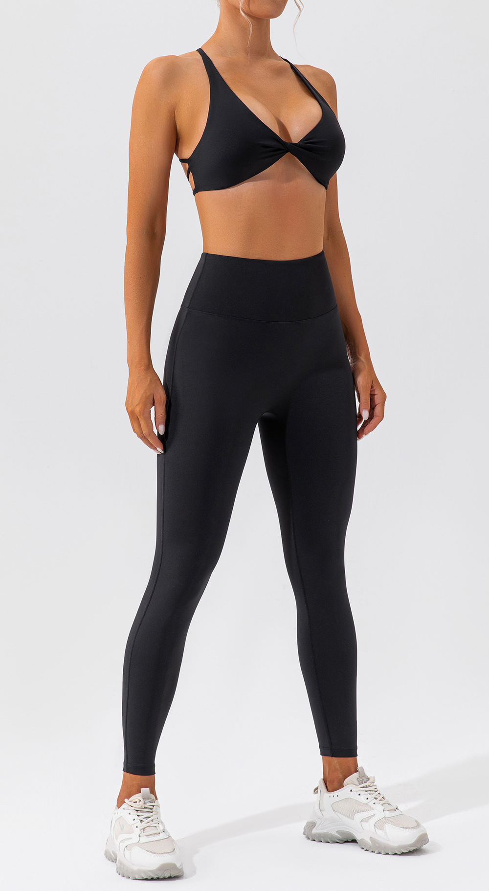 European And American Cross-Border Spring Sports Suit For Women, Fitness Casual Running Quick-Dry Lulu Barely-There_ecoleips.com