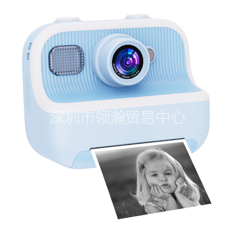 2025 新しい子供用ポラロイドカメラポータブル高精細カメラ写真印刷可能な漫画カメラ|undefined