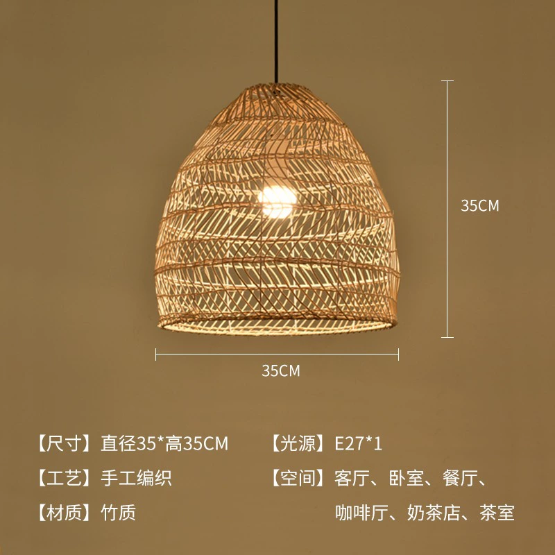 Lights, coffee ceiling lamp for living room, retro pumpkin lantern for hotel, style