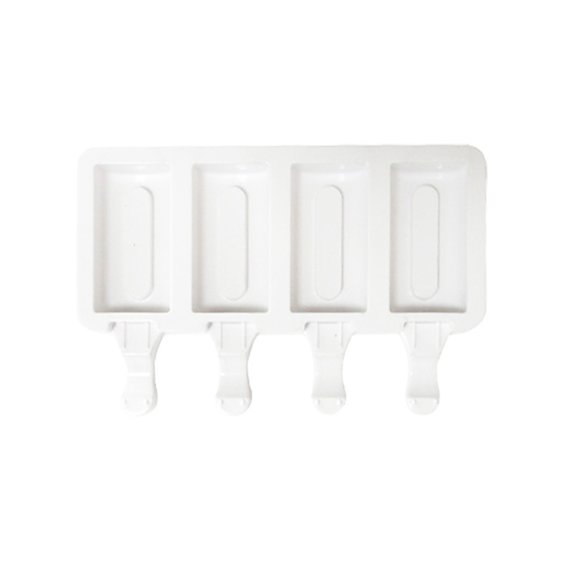 4 ranuras con 489 molde de silicona para helado molde de helado para helado