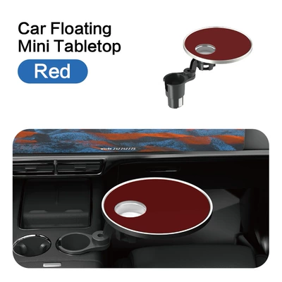 Car table board in-car beverage rack, large car - red