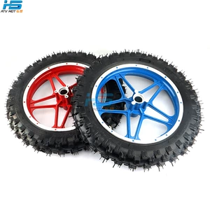 49cc off-road motosiklet aksesuarları 2.5-10 ön və arxa şin, təkər diski