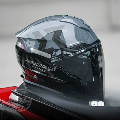 Helmet Men's and Women's Double | Motosiklet dəbilqələri - s-sa-mc-5-with-silver-plated-sheet