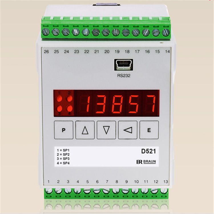 供应德国BRAUN转速控制器D521