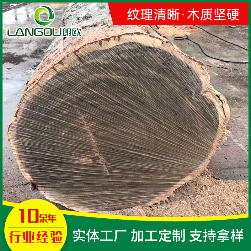 厂家直供巴新黑檀原木 工艺品家具料茶盘料底座实木料仿古家具材