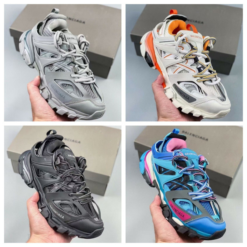 Putian Pure Original Paris Third Generation 3.0 Breathable Thick-Soled Couple Dad Shoes Retro Casual Versatile Trendy Brand Sneakers