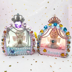 可妮拉小夜燈 兒童手工diy製作材料包創意粘貼禮物發光玩具批發