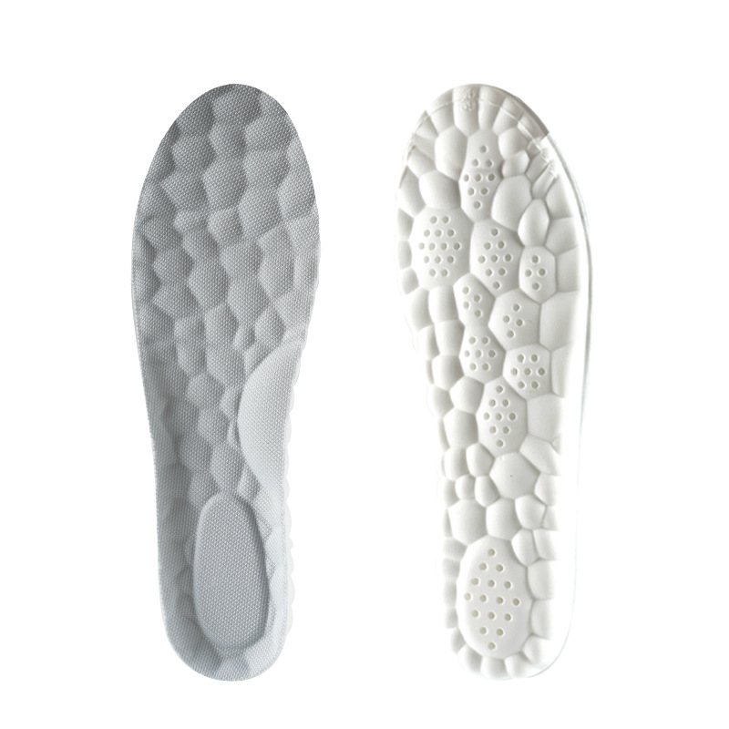 Pese a la mierda sensación de la almohadilla de látex espesa soporte de arco amortiguador absorción de sudor botas respirables zapatos de deporte almohadilla desodorante al por mayor