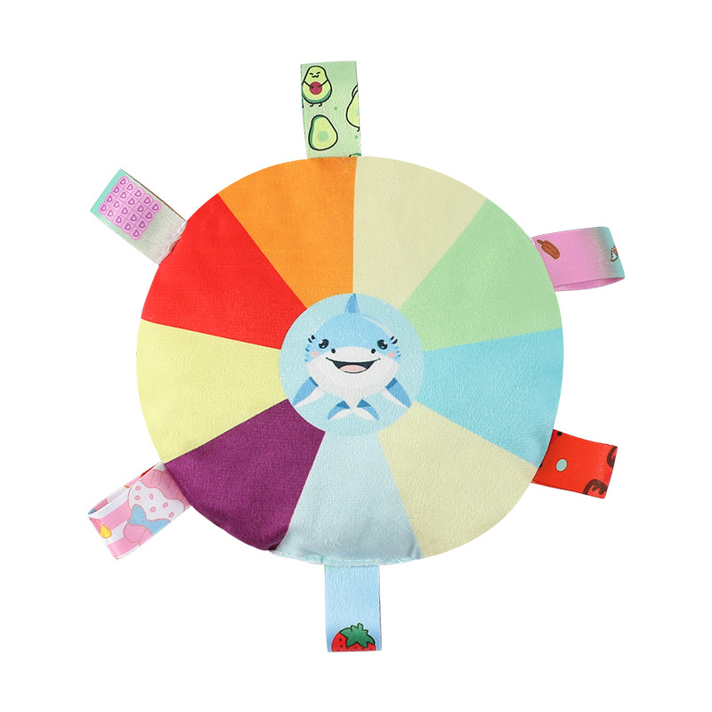 Juguete de frisbee para perros, sonido de felpa, interactivo, frisbee para perros