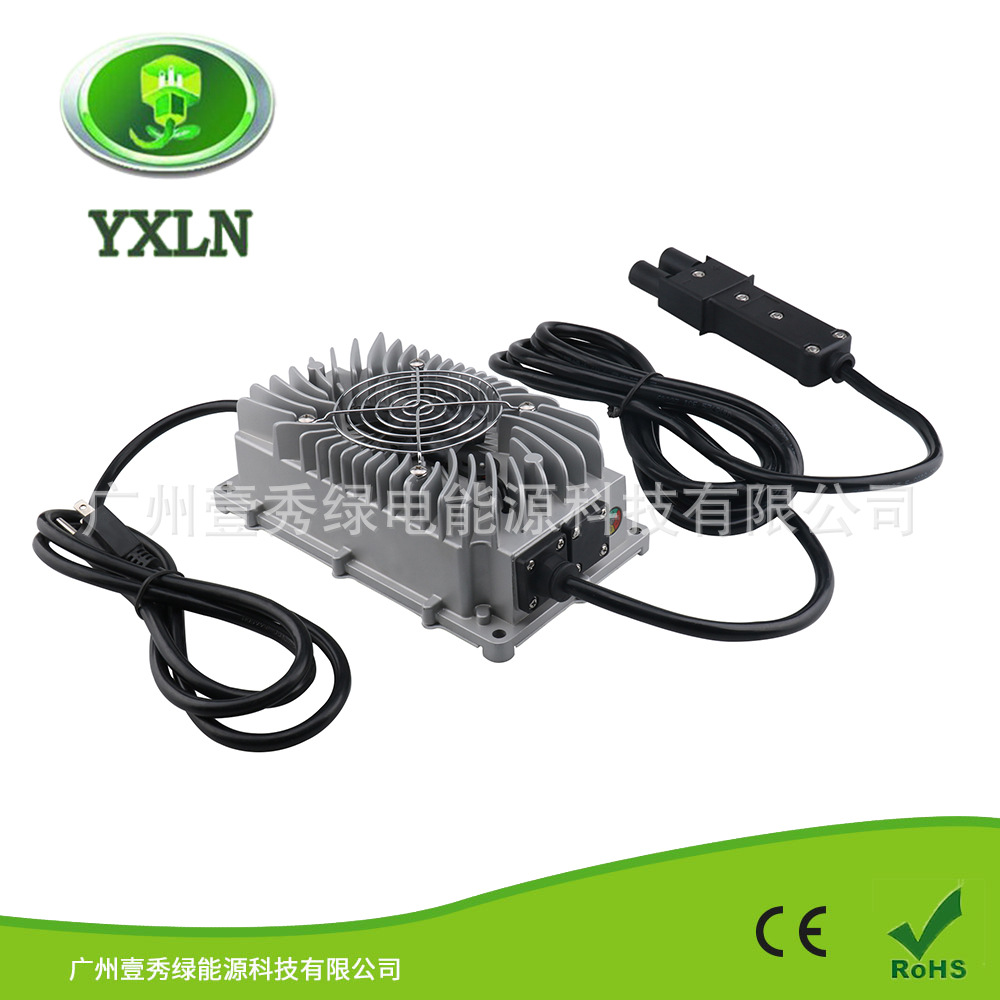 600W 48V10A雅马哈高尔夫球车 密封和灌胶处理IP67等级防水充电器