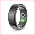 Smart ring + black + magnetic cable charger + no. 7