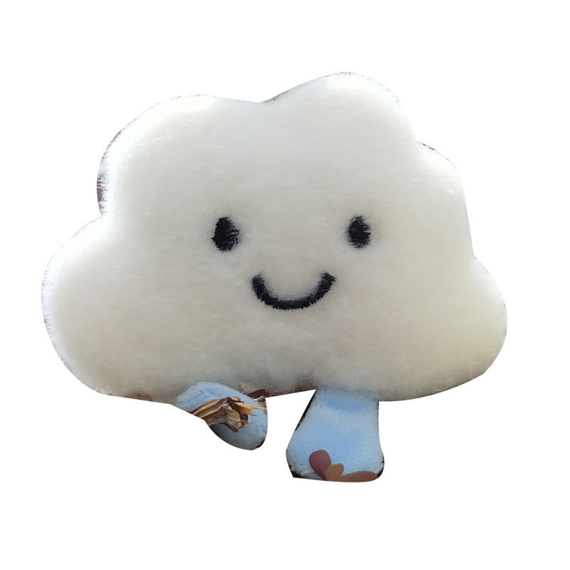 Bolsa de muñeca de peluche colgante llavero adorable broche accesorios llavero joyas colgante de peluche bolso escolar