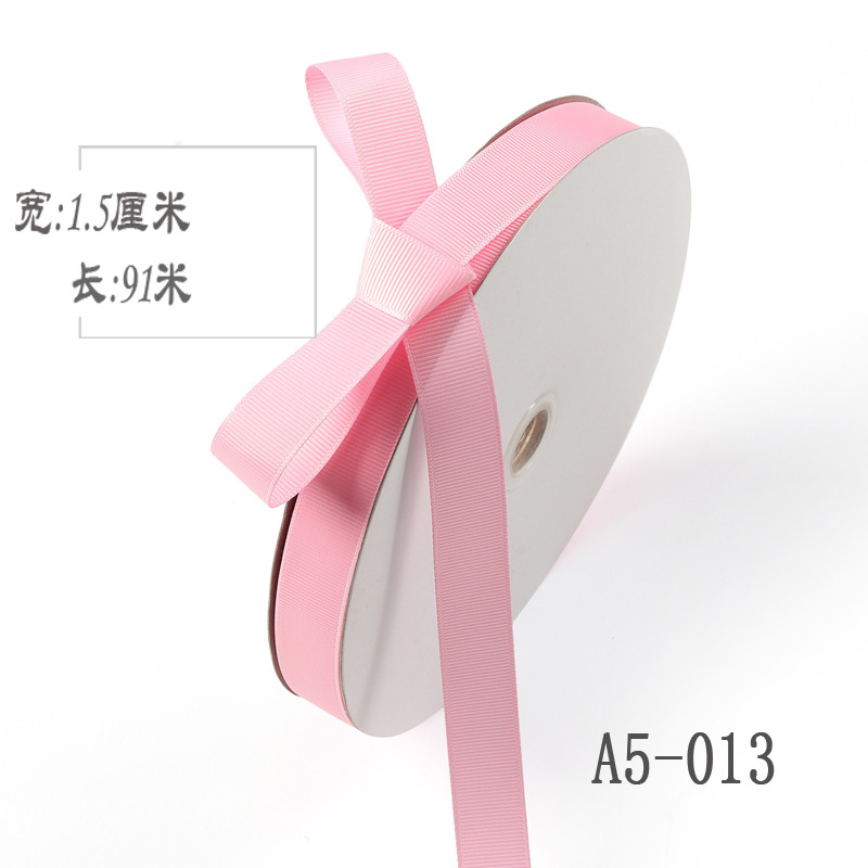 1,5 cm de alta densidad costilla cinturón accesorios de ropa ramo fresco fruta caja de regalo embalaje color seda patrón horizontal cinta de embalaje