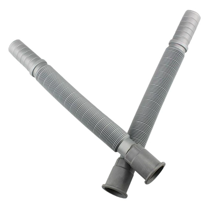 Оптовая продажа серая резиновая головка водосточная труба пластиковая дренажная раковина тазик умывальник телескопическая трубка канализационная фурнитура
