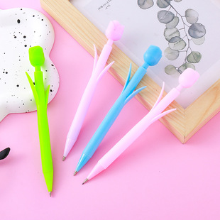 Cartoon Flower Activity Pencil Creative Stationery Cut Free Automatic Pencil Cute Student Prize Gift Pencil Wholesale