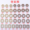 Metal material, crystal from pearl, hairgrip, headband, suspenders, accessory, factory direct supply