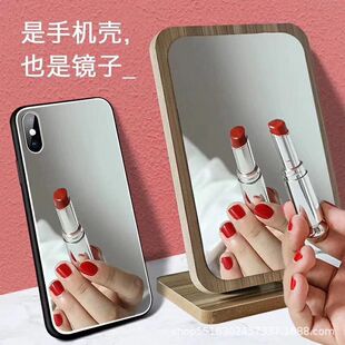 Full Mirror SAmsung S21ULTRA Mobile Phone CAse SuitAble for NOTE10 MAkeup Mirror A23 All-inclusive Anti-fAll Protective Cover A50