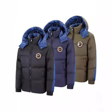 新款冬季大码男休闲保暖棉衣加绒加厚多口袋可脱卸帽棉袄批发棉服