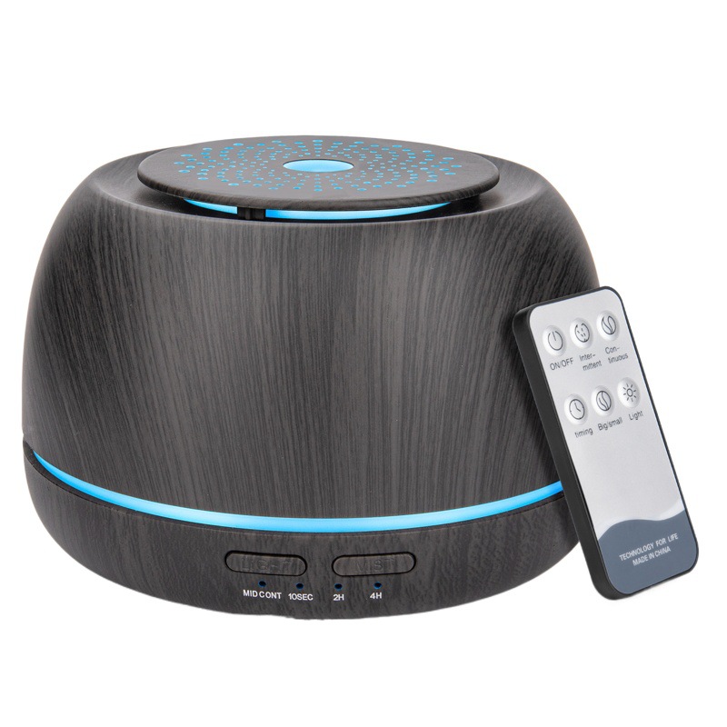 El comercio exterior de mini 300ml grano de madera de niebla fría aromaterapia humidificador USB coche lámpara de aromaterapia atomización ultrasónica máquina de aromaterapia