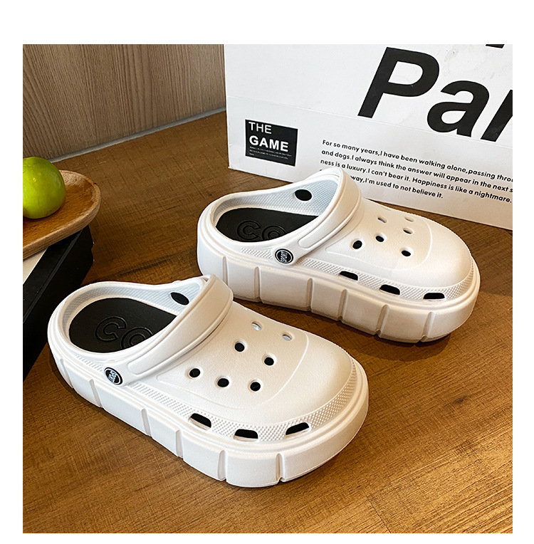 Damen-Sandalen, Party-Synthetik, wasserdicht, Slides_voghion.com